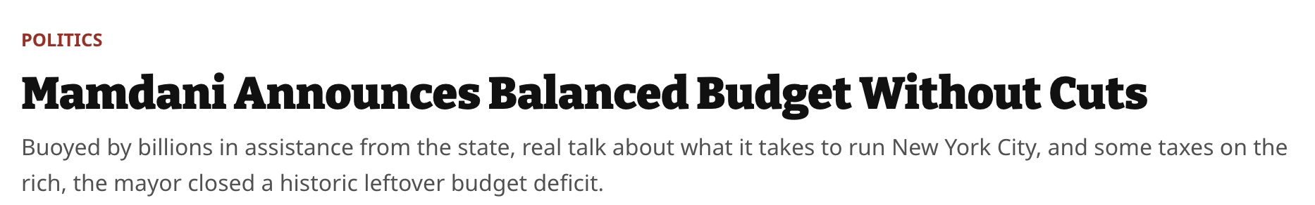 balances budget ttr headline